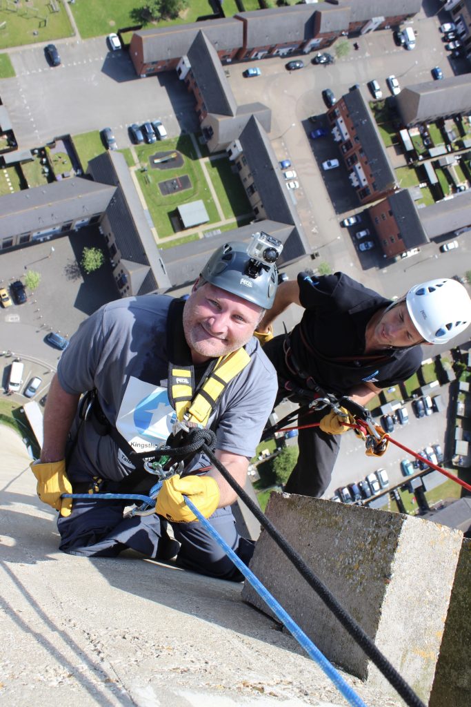 Abseil with no legs